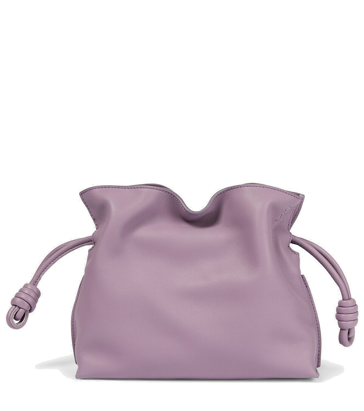 バッグ・カバンその他 Loewe Flamenco medium clutch in Pecan/Parrot Pink Loewe Flamenco Medium Leather Clutch - Pink - ShopStyle
