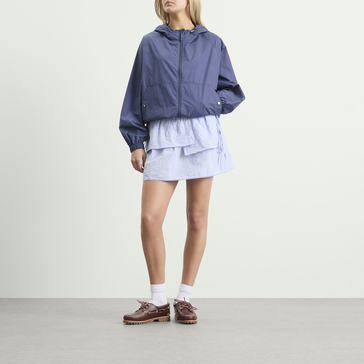 Damson Madder Women's Inka Mini Skirt in Blue