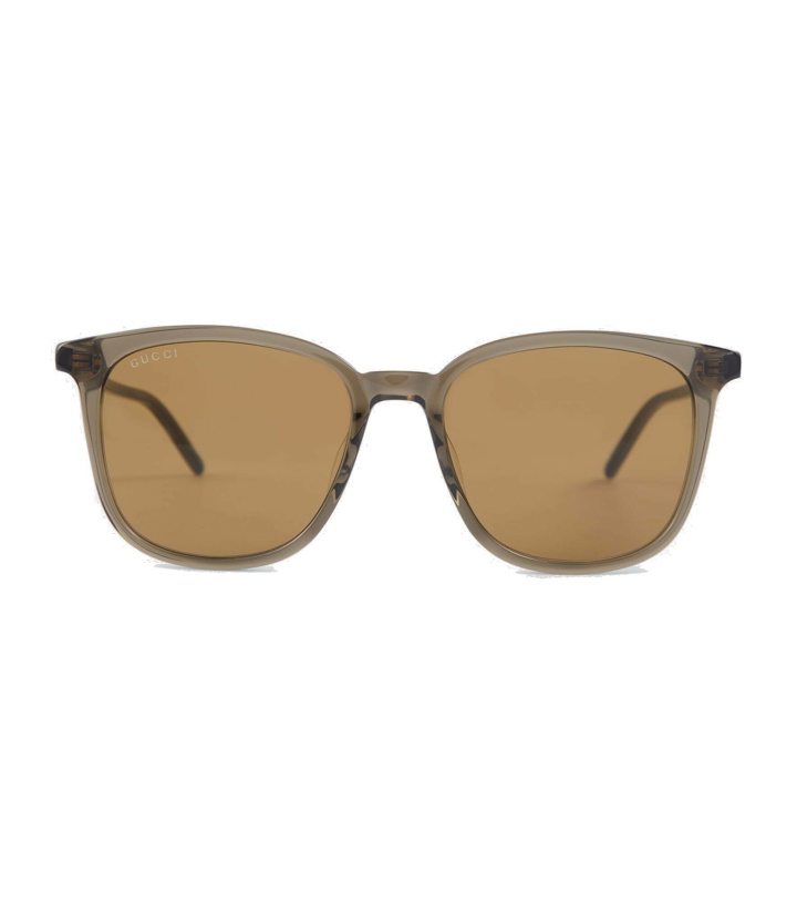 Photo: Gucci - Square-frame acetate sunglasses