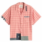 Story mfg. Men's PA Shirt in Pink Handloom Picnic