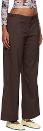 Sandy Liang Brown Andes Trousers