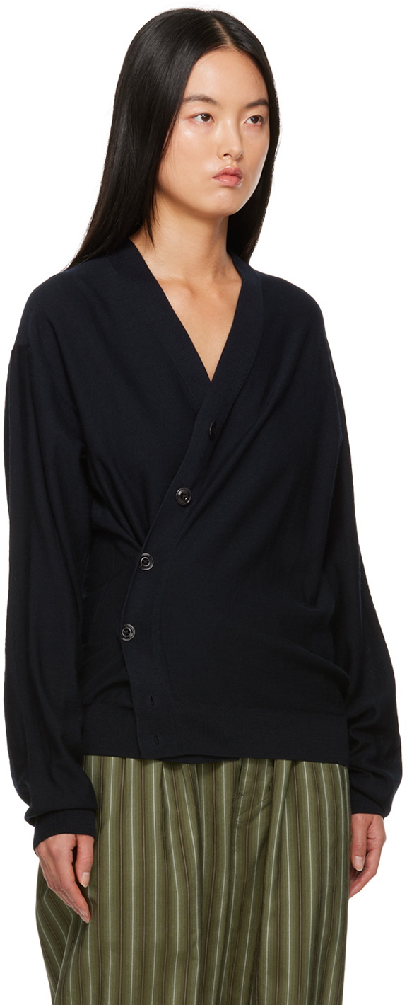 トップス LEMAIRE RELAXED TWISTED CARDIGAN Lemaire RELAXED TWISTED CARDIGAN | REVERSIBLE