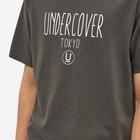 Undercover Men's Logo Text T-Shirt in Charcoal