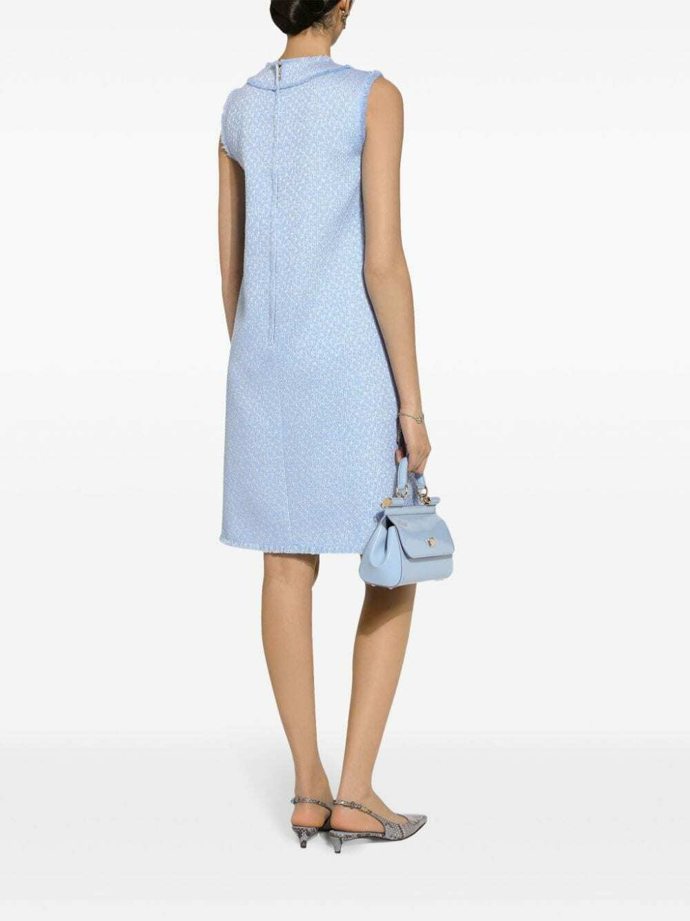DOLCE & GABBANA - Tweed Mini Dress Dolce & Gabbana DOLCE & GABBANA - Tweed Mini Dress Dolce & Gabbana