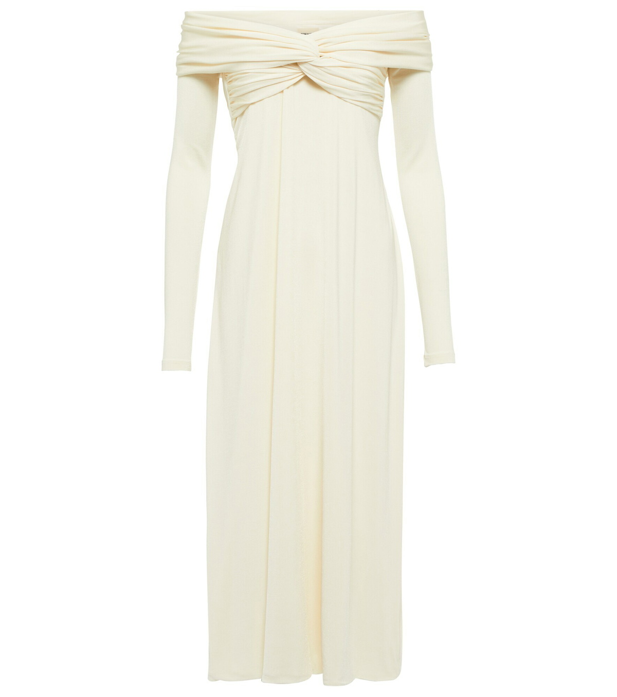 Khaite - Cerna off-shoulder midi dress Khaite