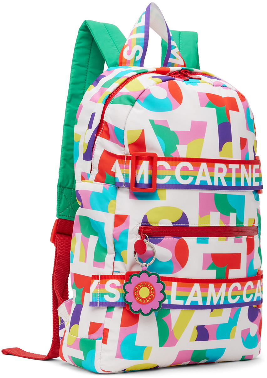 Stella McCartney Kids White Pop Backpack Stella McCartney