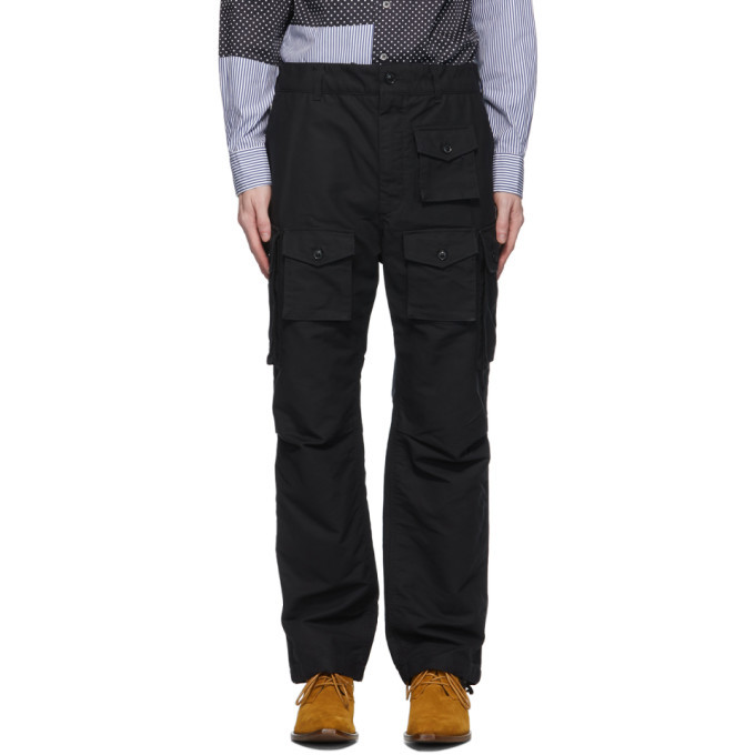 Engineered Garments Black FA Cargo Pants Engineered Garments