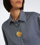 Loewe Embellished pendant necklace