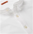 Barena - Cotton-Jersey Henley T-Shirt - White