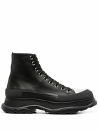 ALEXANDER MCQUEEN - Leather Ankle Boot