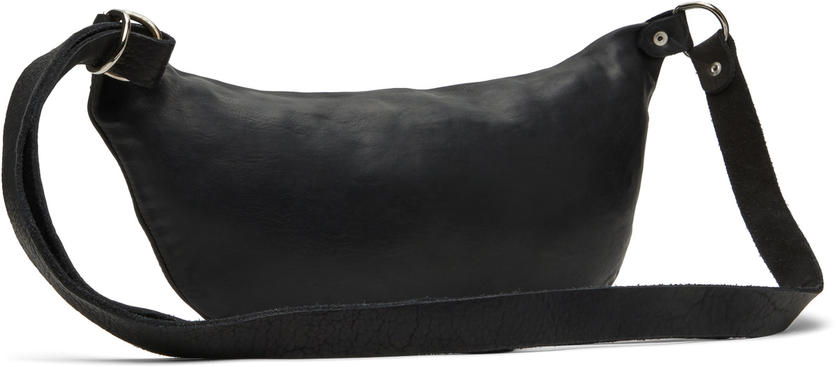 バッグ GUIDI Q10M MEDIUM LEATHER BELT BAG Guidi Black Q10M Belt Bag Guidi