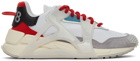 Diesel Off-White & Red S-Serendipity Mask Sneakers