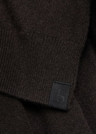 Rag & Bone Cashmere Polo Jumper Dark Brown