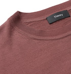 Theory - Regal Slim-Fit Wool Sweater - Red