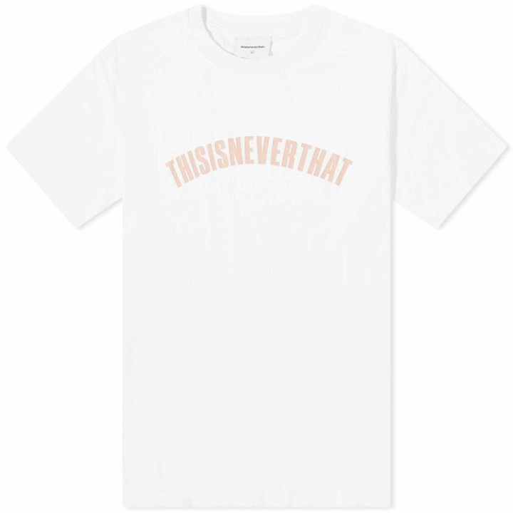 Photo: thisisneverthat Men's ARC T-Shirt in White