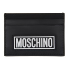 Moschino Black Fantasy Print Card Holder