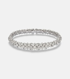 Yeprem Y-Couture 18kt white gold bangle with diamonds
