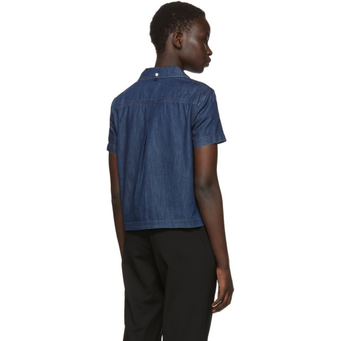 Rag and Bone Indigo Reggie Shirt Rag and Bone