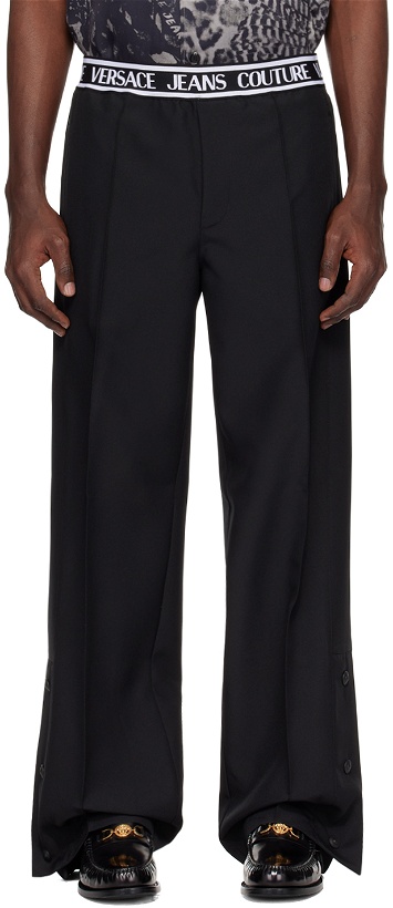 Photo: Versace Jeans Couture Black Formal Trousers