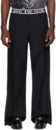 Versace Jeans Couture Black Formal Trousers