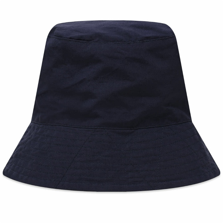 Photo: Engineered Garments Men's Bucket Hat in Navy