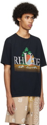 Rhude Black Tropics T-Shirt
