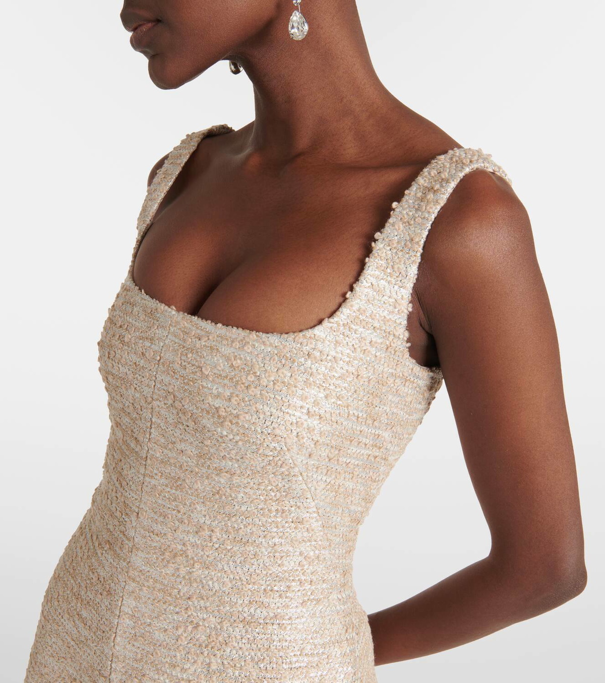 Emilia Wickstead Tibby jacquard tweed minidress Emilia Wickstead