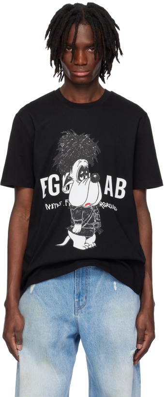 Photo: EGONlab Black 'The Cure' T-shirt