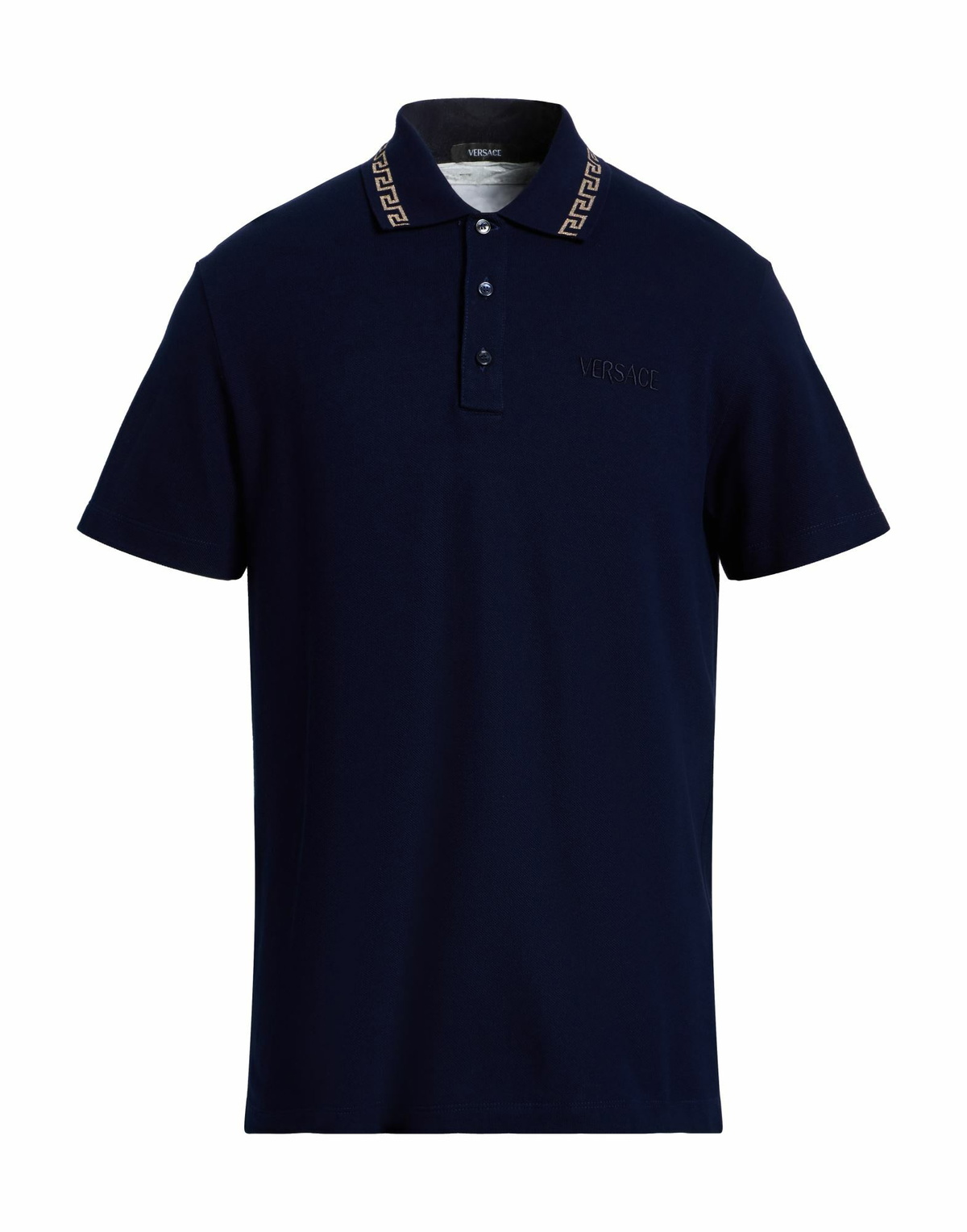 Versace Mens Polo shirt Midnight in Blue