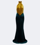 Retrofête Goleta velvet gown