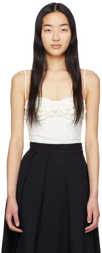 Photo: Shushu/Tong White Lingerie Bodysuit