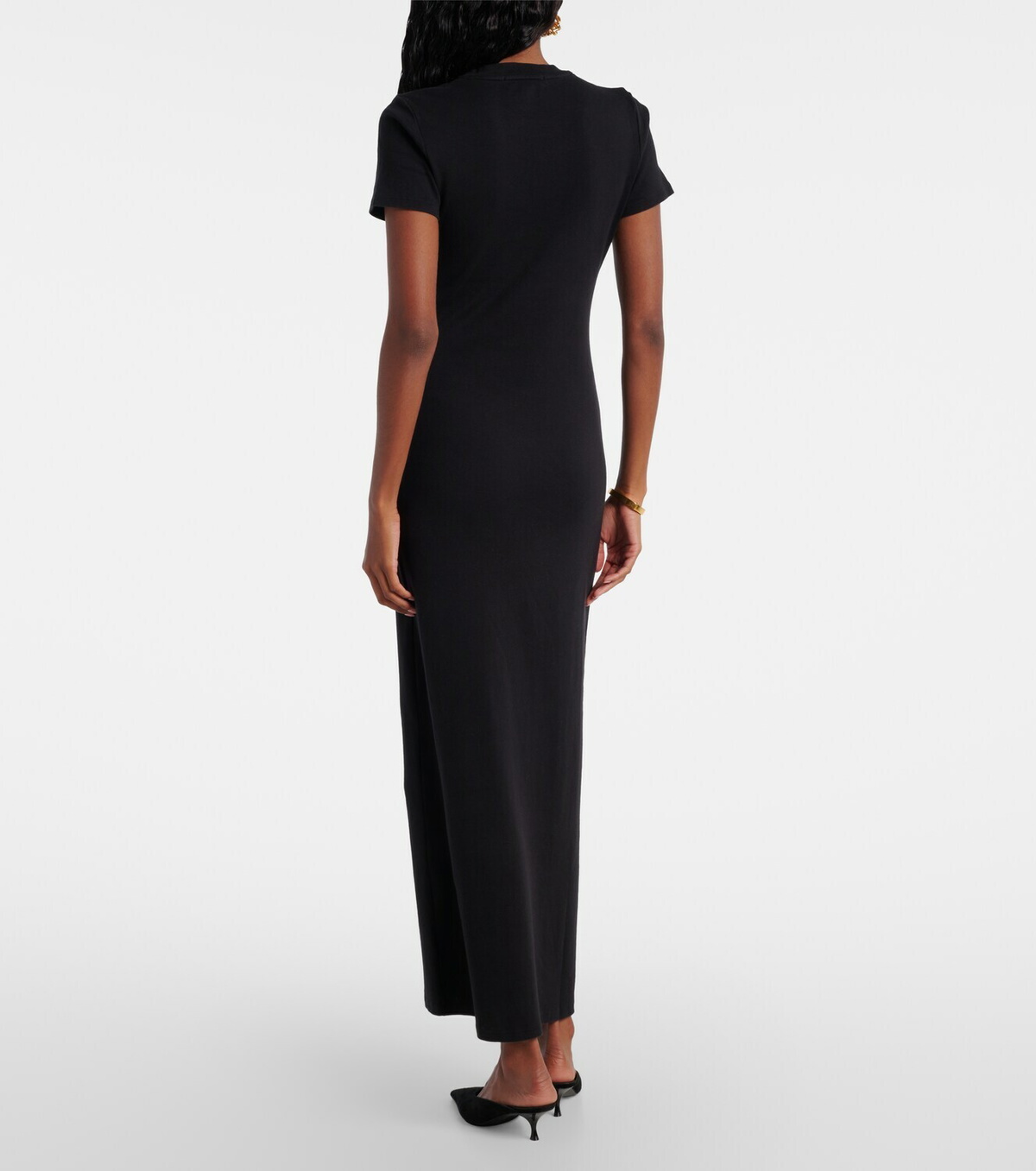 Nili Lotan Lucinda cotton jersey T-shirt dress