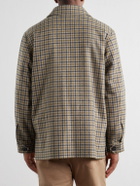 Purdey - Checked Wool-Twill Overshirt - Neutrals