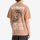 Pleasures Men's x Fat Beats 9th Street T-Shirt in Rose Quartz