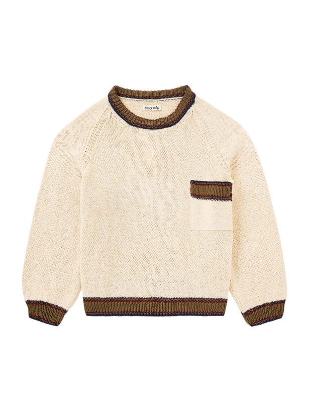 Photo: Story mfg. - Organic Cotton Sweater - Neutrals
