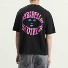 ACMH by Magic Castles Men's x Love International Barbarella's T-Shirt in Black/Pink