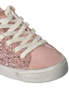 Philippe Model Prsx Low Glitter Pink Sneakers