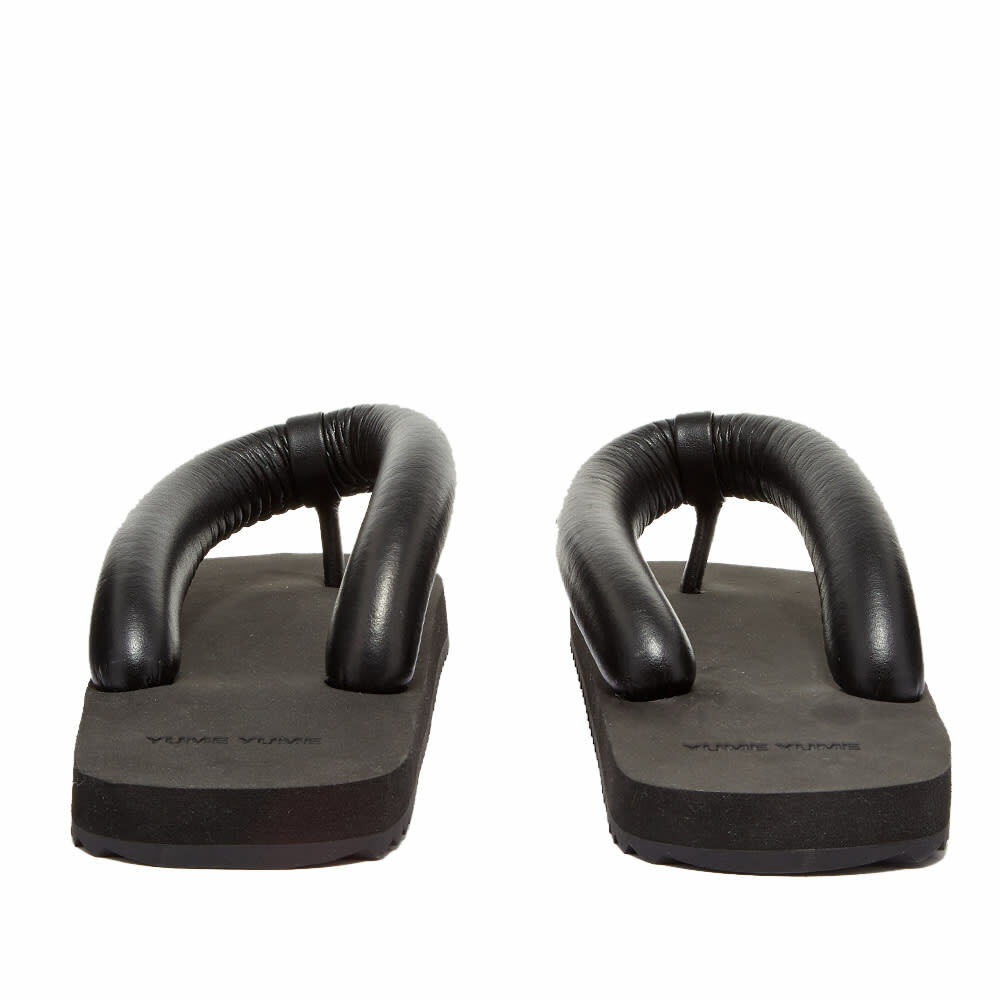 Yume Yume Women's Suki Sandal in Black Bio Leather Yume Yume