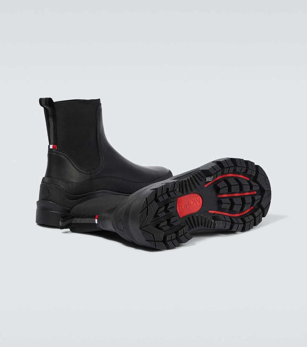 Moncler Larue leather ankle boots