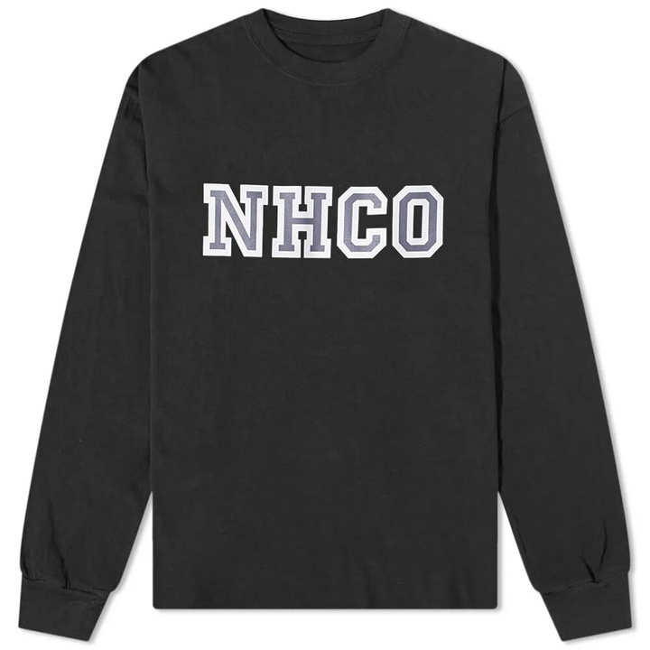 Photo: Neighborhood Men's Long Sleeve NH-11 T-Shirt in Black