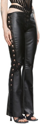 Dion Lee Black Leather Pants