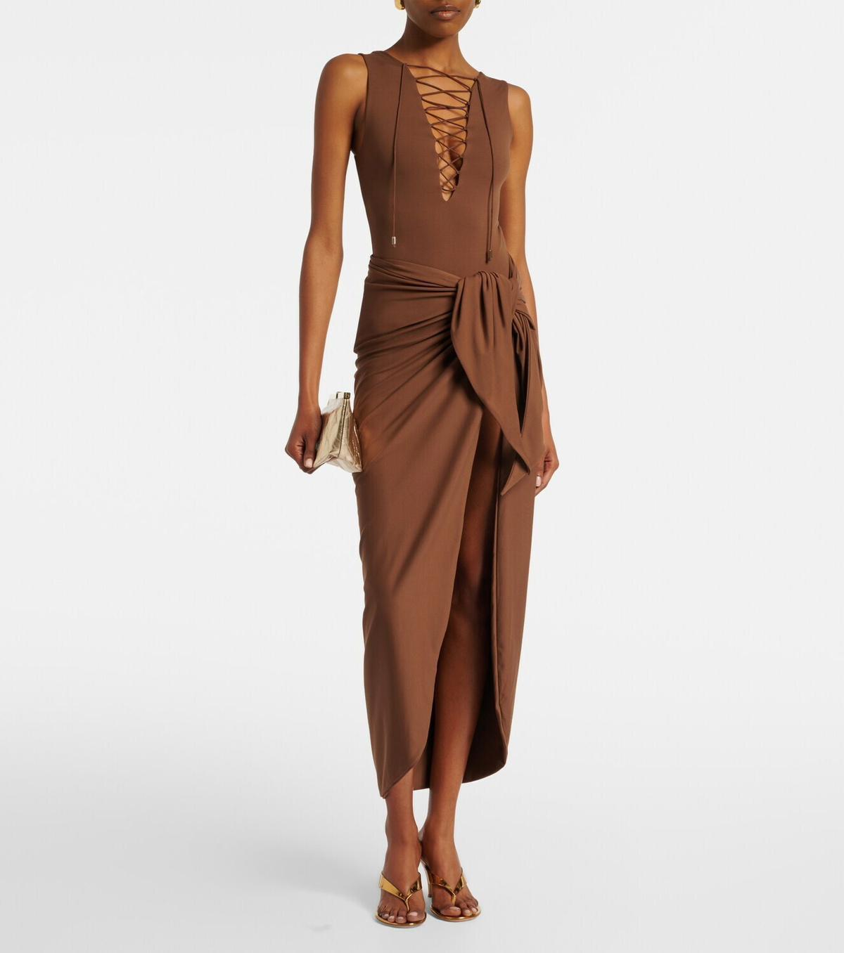 Taller Marmo Swimsuit and beach cover-up set