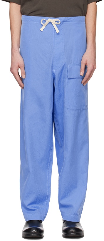 Photo: KAPTAIN SUNSHINE Blue Walk Easy Trousers