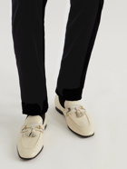 TOM FORD - Sean Patent-Leather Tasselled Loafers - White