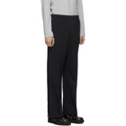 Needles Black Smooth Side Line Trousers