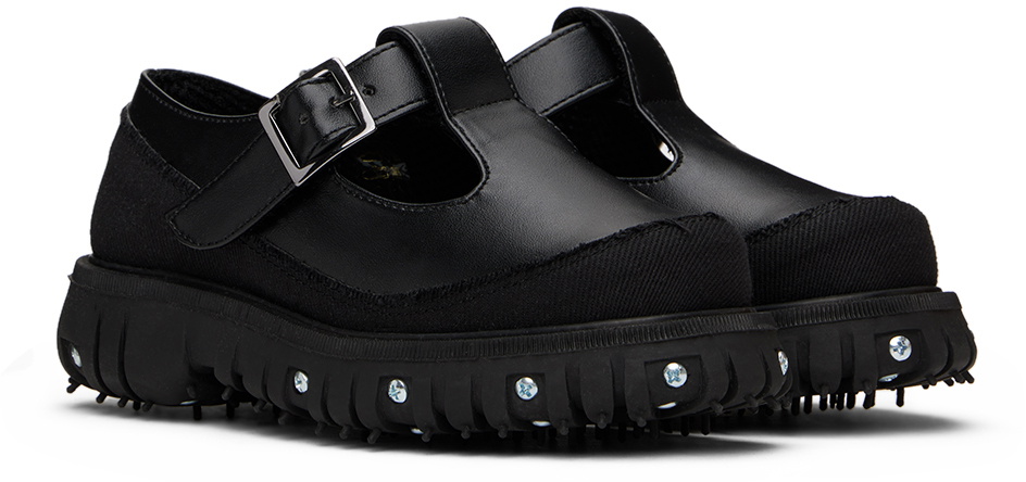 Phileo Kids Black Massive Jane Flats
