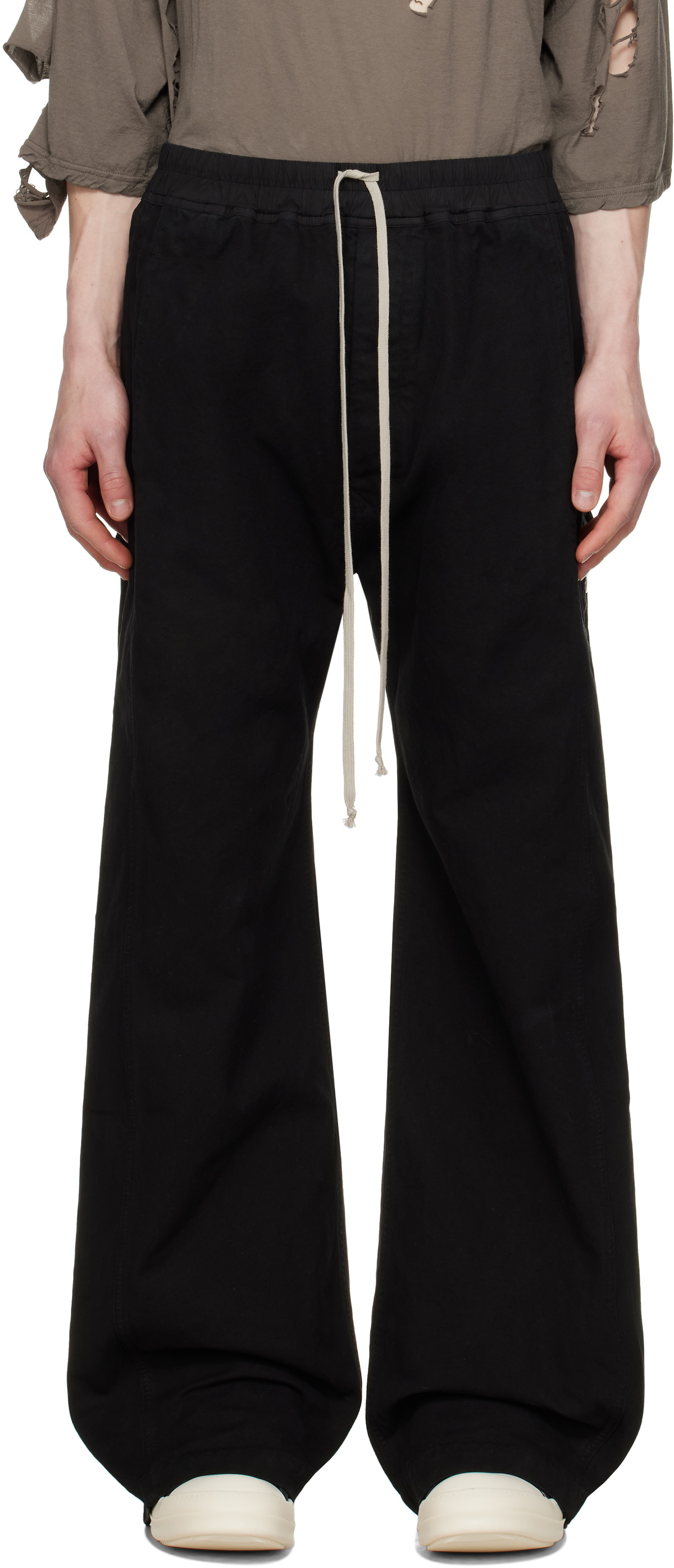 Rick Owens DRKSHDW Black Hollywood Pusher Sweatpants Rick Owens