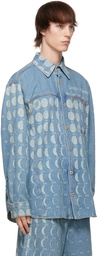 Loewe Blue Paula's Ibiza Denim Moon Calendar Shirt