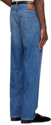 Valentino Blue 5 Pocket Jeans