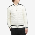 Moncler Men's Knit Taping Jacket in White